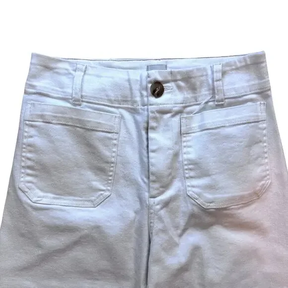 NWOT Maeve by Anthropologie The Colette Floral Print Wide Leg Cropped Size 29P - Picture 3 of 6